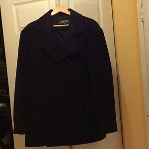 KENNETH COLE, Men’s black coat,